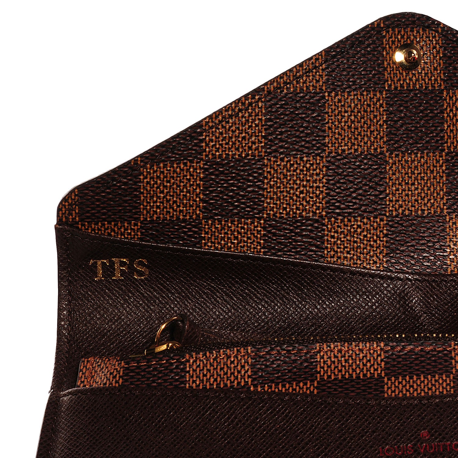 Louis Vuitton Damier Ebene Josephine Wallet 7 of 9