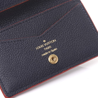 Louis Vuitton Empreinte Multicartes Marine Rouge 5 of 9