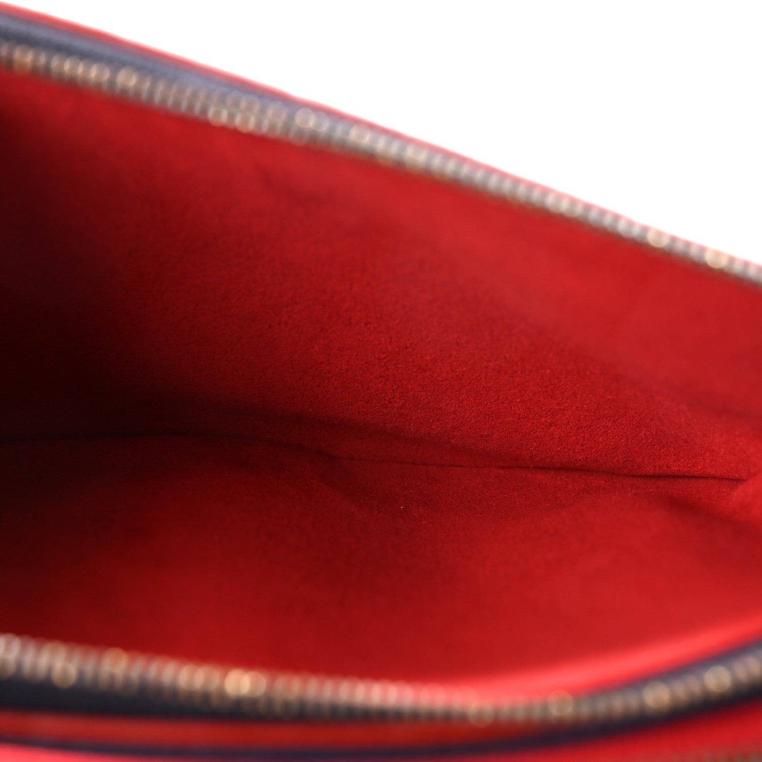 Louis Vuitton Empreinte Double Zip Pochette Marine Rouge 4 of 9