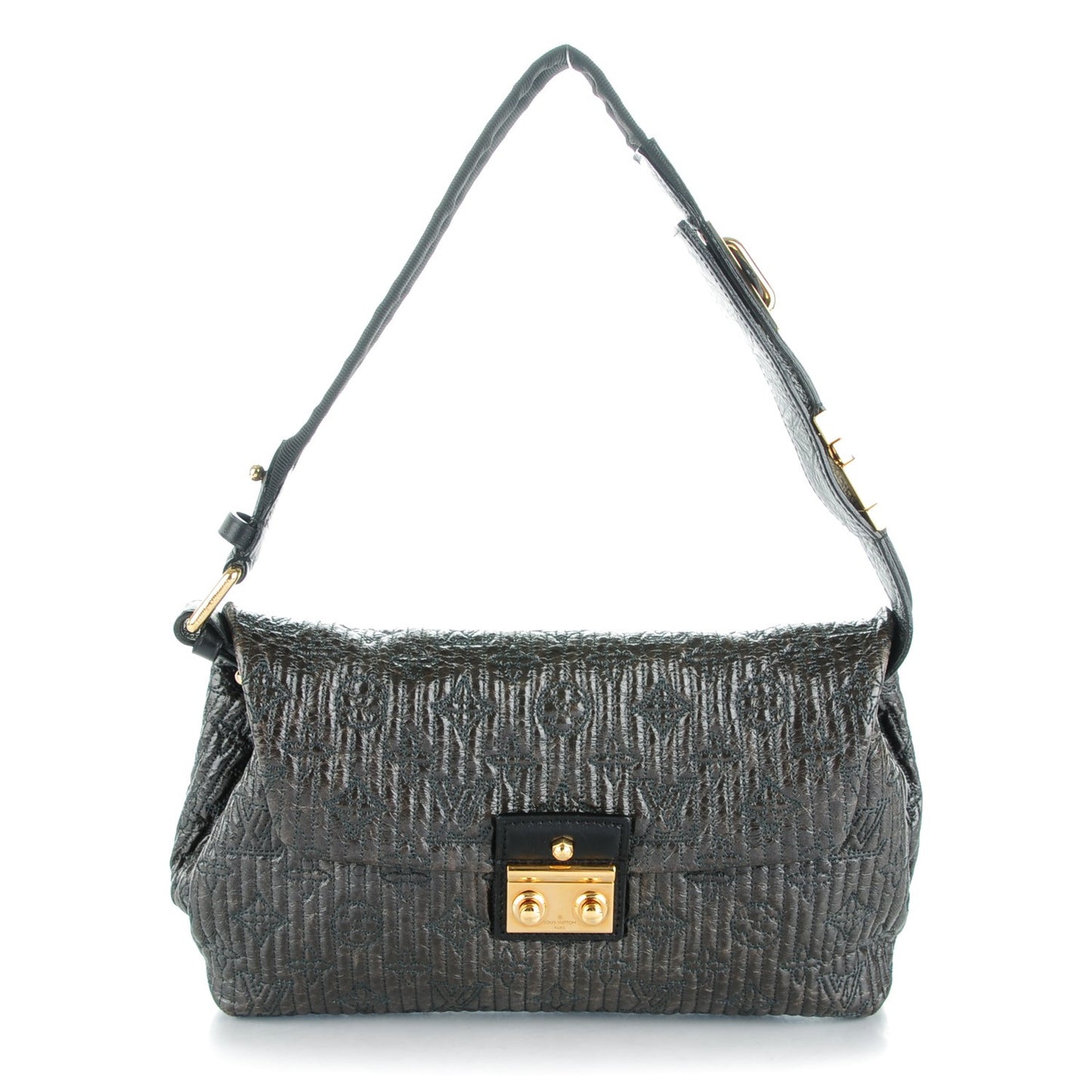 Monogram Motard Pochette Black