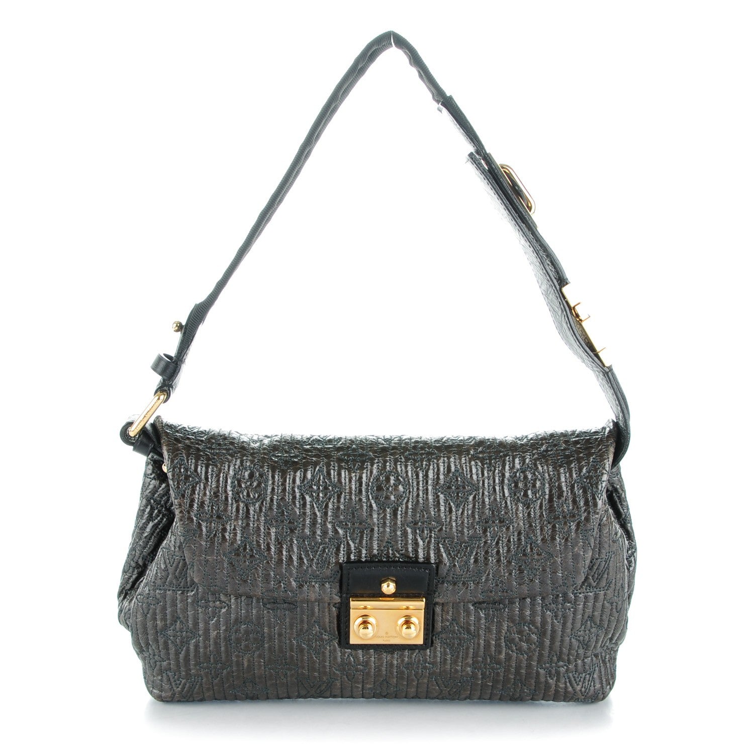 Louis Vuitton Monogram Motard Pochette Black 1 of 7