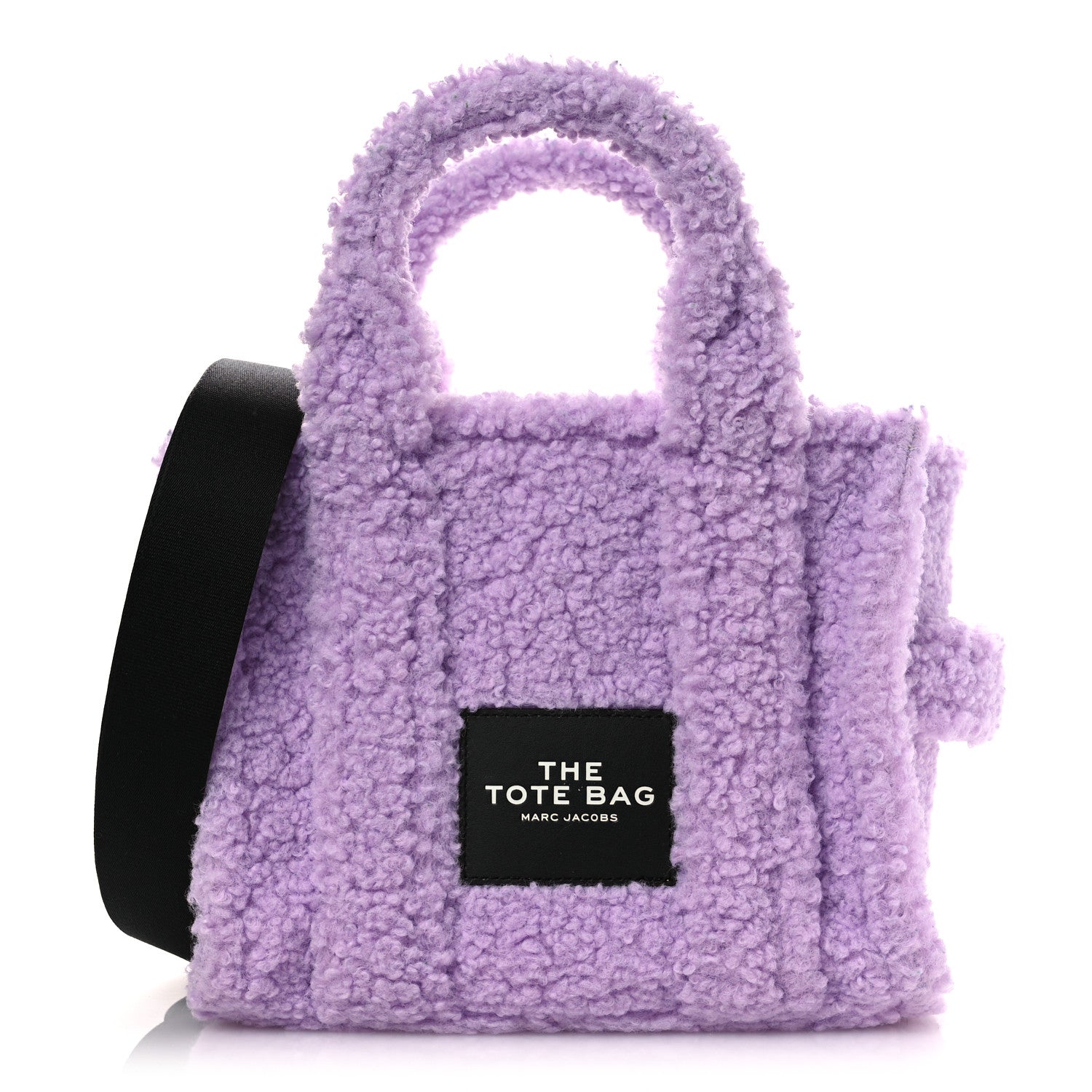 Marc Jacobs Polyester Cotton Small The Teddy Traveler Tote Bag Lilac 1 of 17