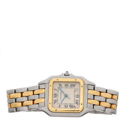 Cartier Stainless Steel 18K Yellow Gold 27mm Panthere Quartz Watch 2 of 4