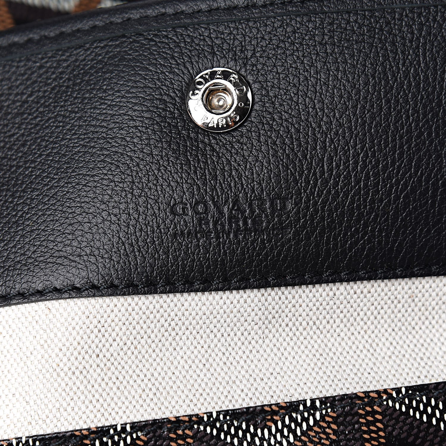 Goyard Goyardine Saint Louis PM Black 7 of 11