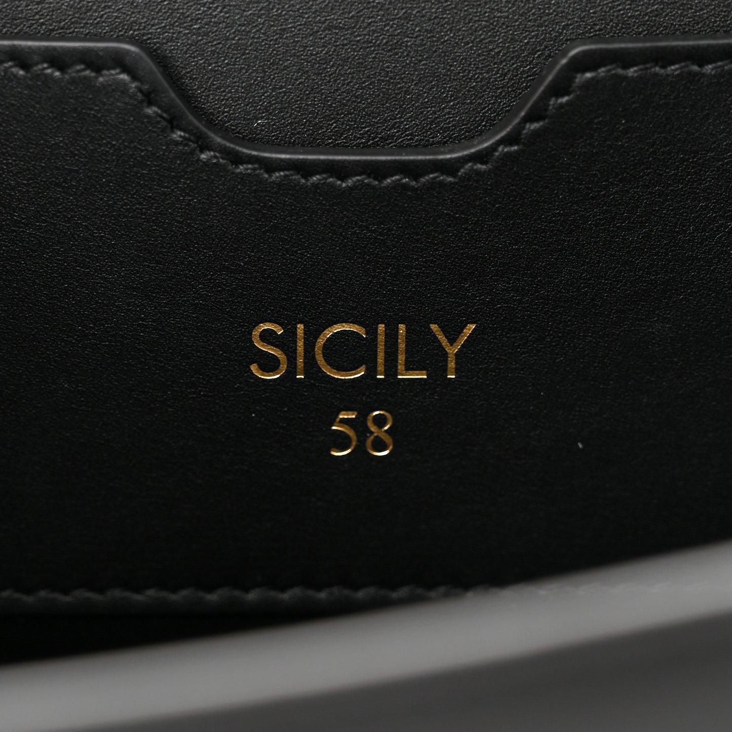 Vitello Morbido Large Sicily 58 Bag Black