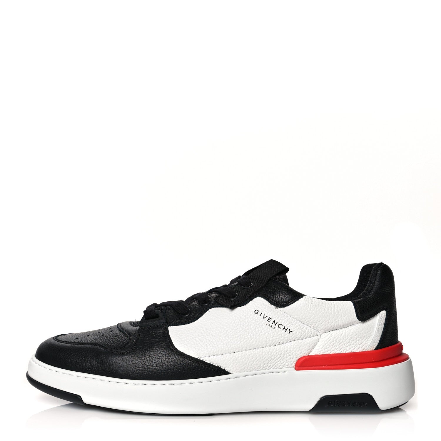 Givenchy Calfskin Wing Low Top Sneakers 45 Black 1 of 8
