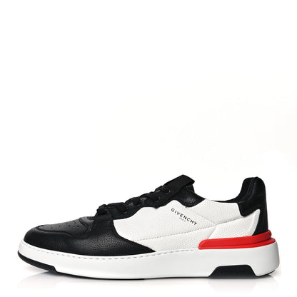 Givenchy Calfskin Wing Low Top Sneakers 45 Black 1 of 8