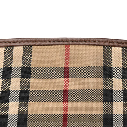 Burberry Horseferry Check Small Chichester Crossbody Clutch Bag Honey Tan 9 of 16