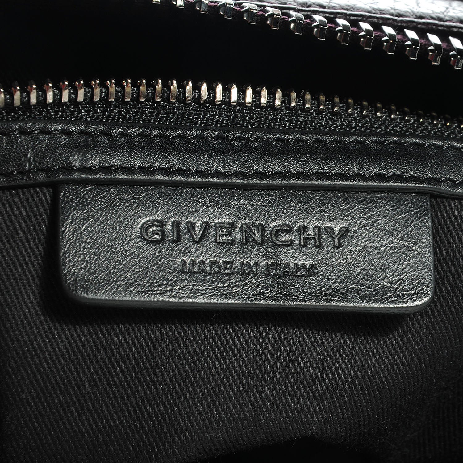 Givenchy Grained Goatskin Small Antigona Dark Purple 10 of 11