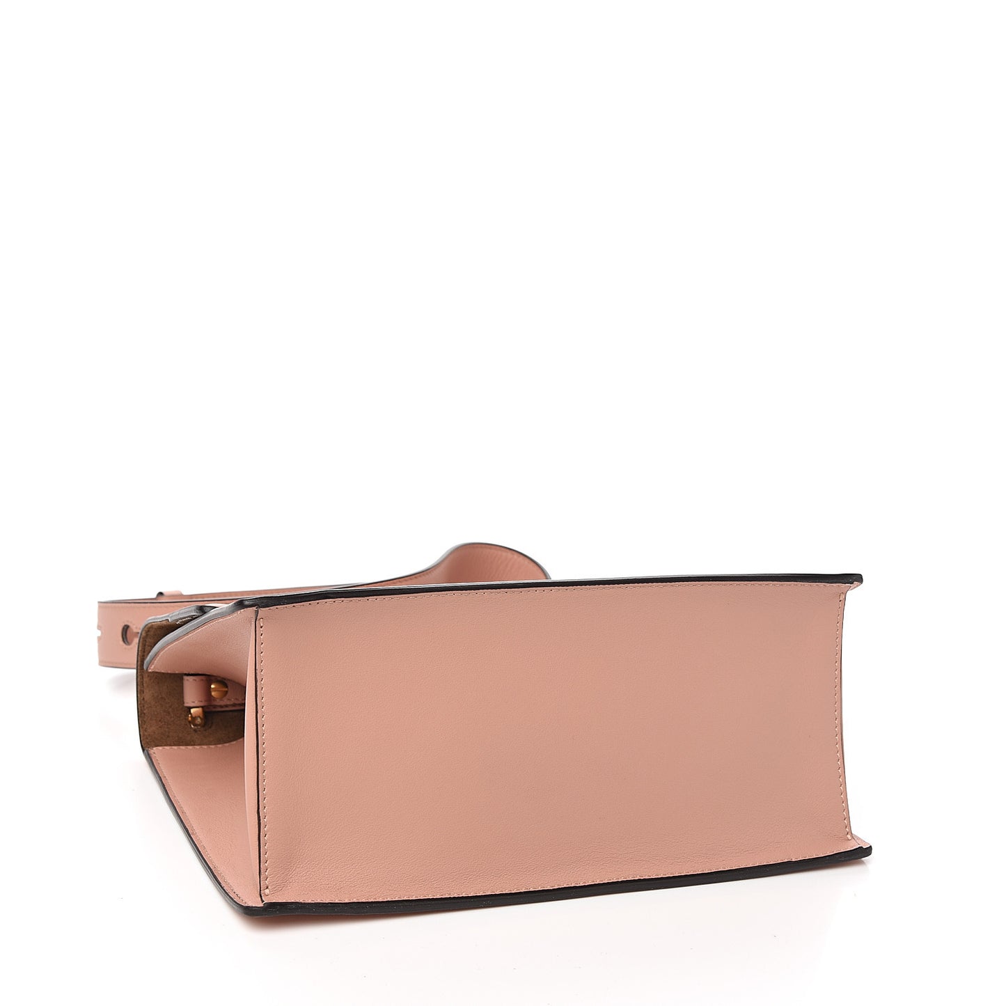 Vitello Grace Matte F is Fendi Kan U Shoulder Bag Rosa Bourbon