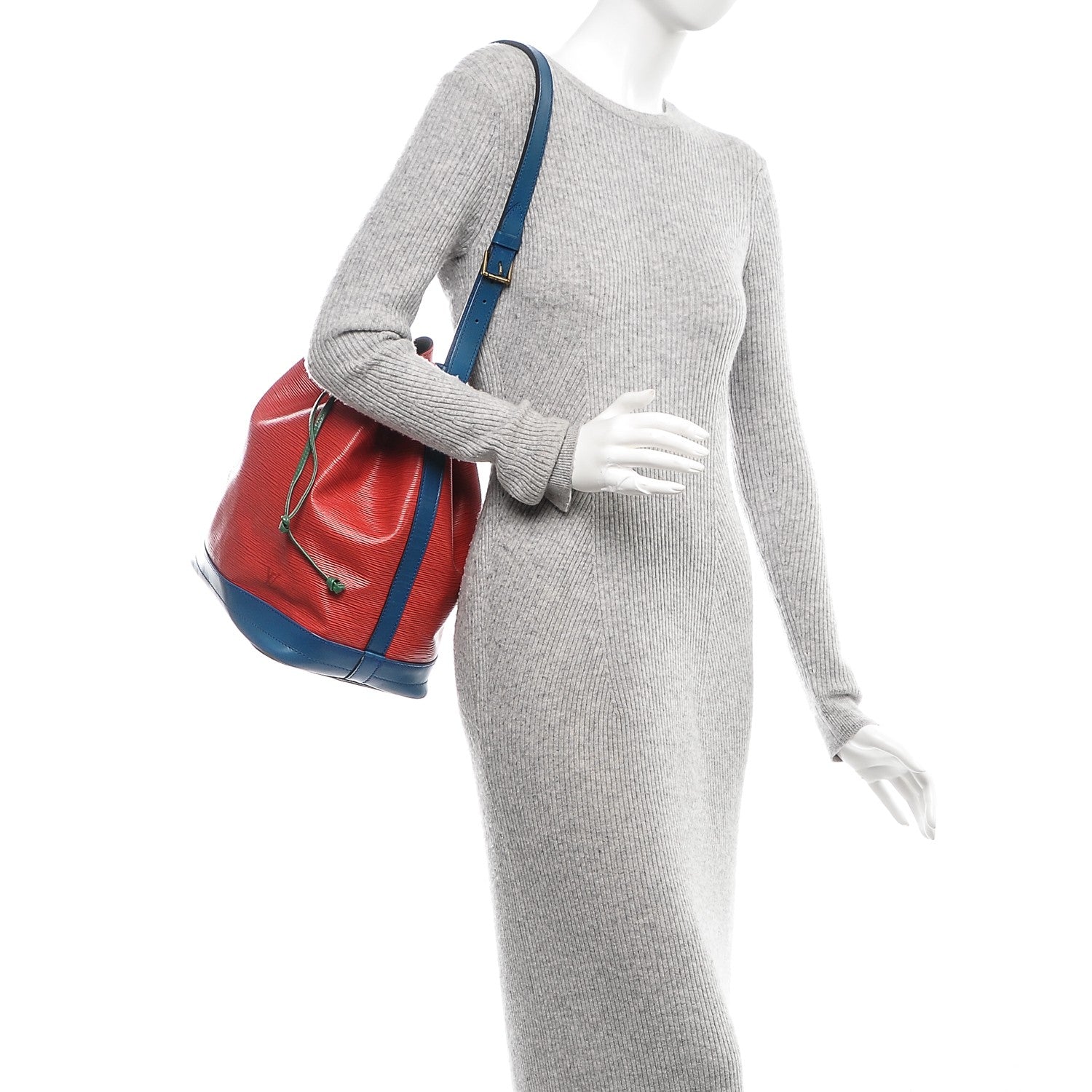 Louis Vuitton Epi Tri-Color Noe Castillan Red Toledo Borneo 2 of 6