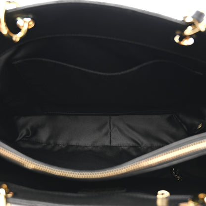 Chanel Caviar Quilted Grand Shopping Tote GST Black 6 of 12
