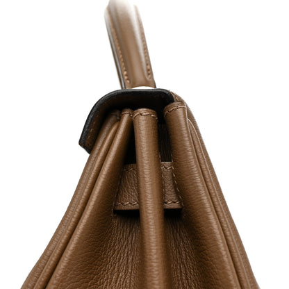 Hermes Evercolor Kelly Retourne 28 Beige De Weimar 12 of 14