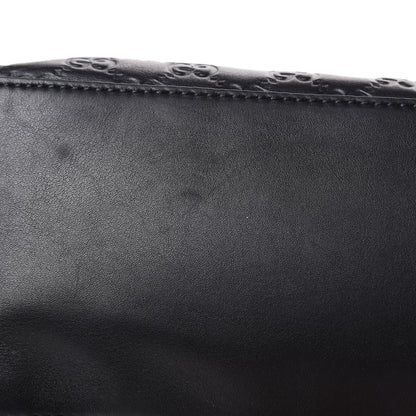 Gucci Guccissima Signature Large Linea A Hobo Black 11 of 17