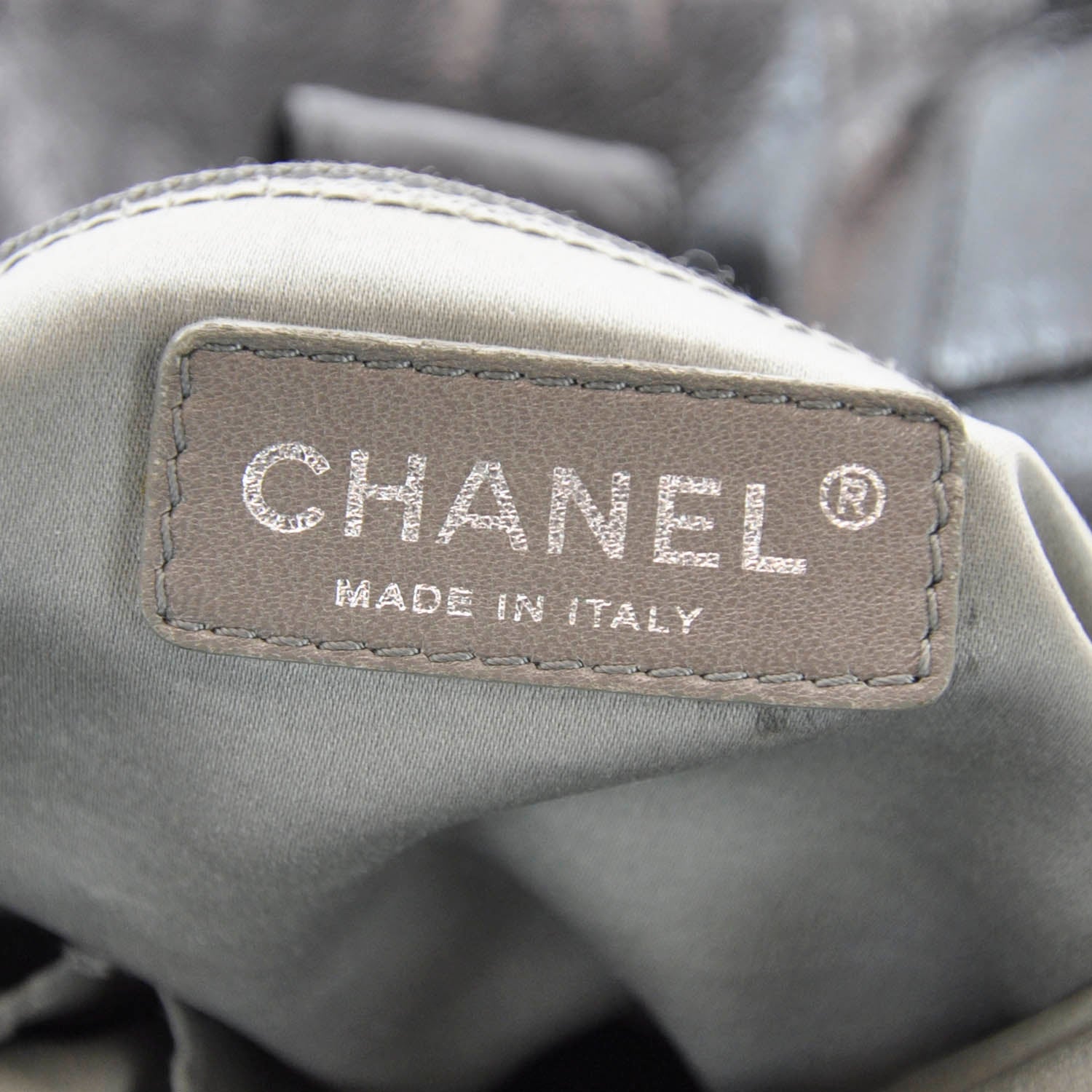 Chanel Leather Soho CC Shopper Tote Black 8 of 10