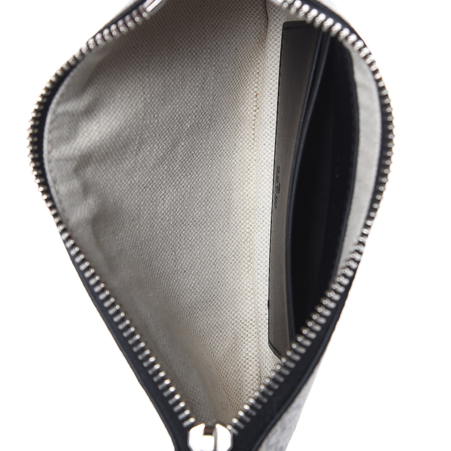 Gucci GG Supreme Monogram Kingsnake Zip Pouch Black 5 of 7