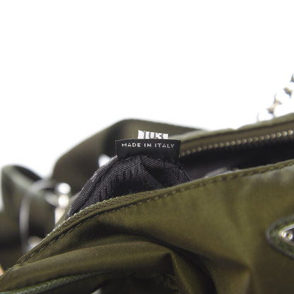Prada Tessuto Nylon Saffiano Re-Edition 2005 Shoulder Bag Mimetico 8 of 12