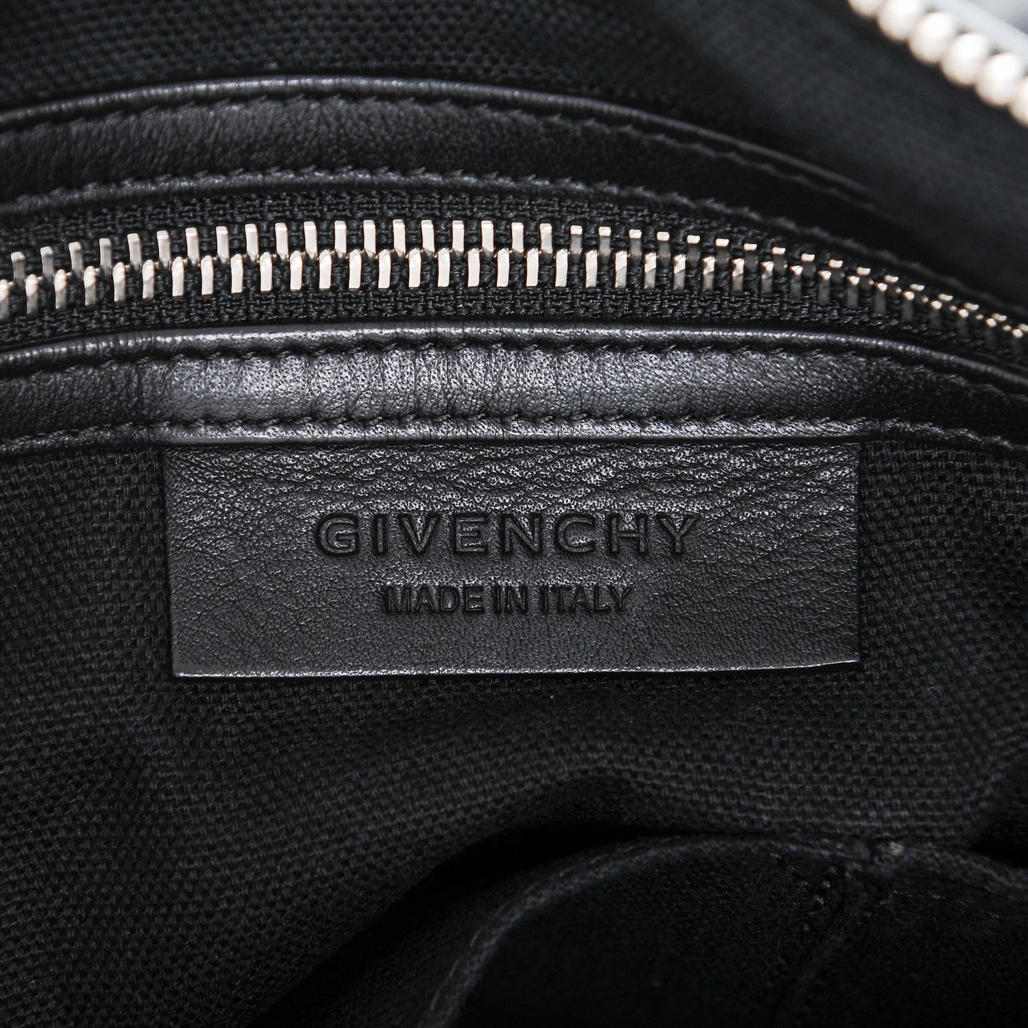 Givenchy Calfskin Crocodile Embossed Medium Pandora Black 6 of 7