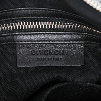 Givenchy Calfskin Crocodile Embossed Medium Pandora Black 6 of 7