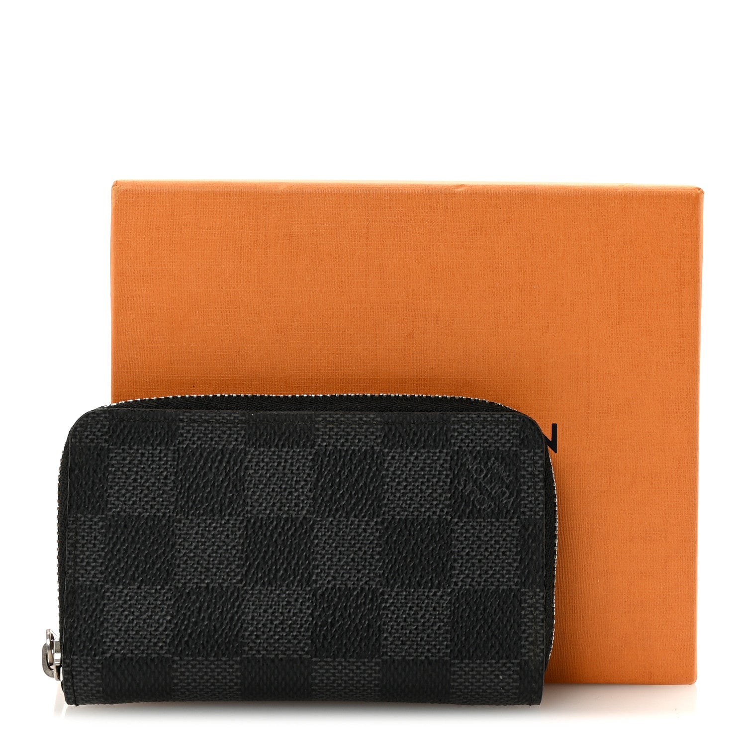 Louis Vuitton Damier Graphite Zippy Coin Purse Vertical 7 of 7