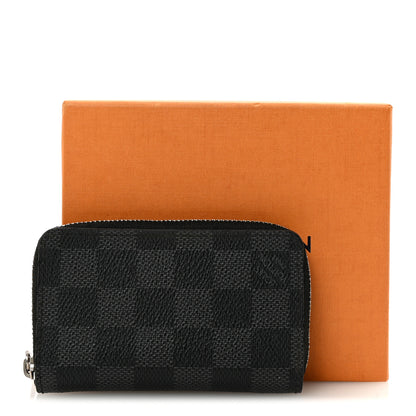 Louis Vuitton Damier Graphite Zippy Coin Purse Vertical 7 of 7
