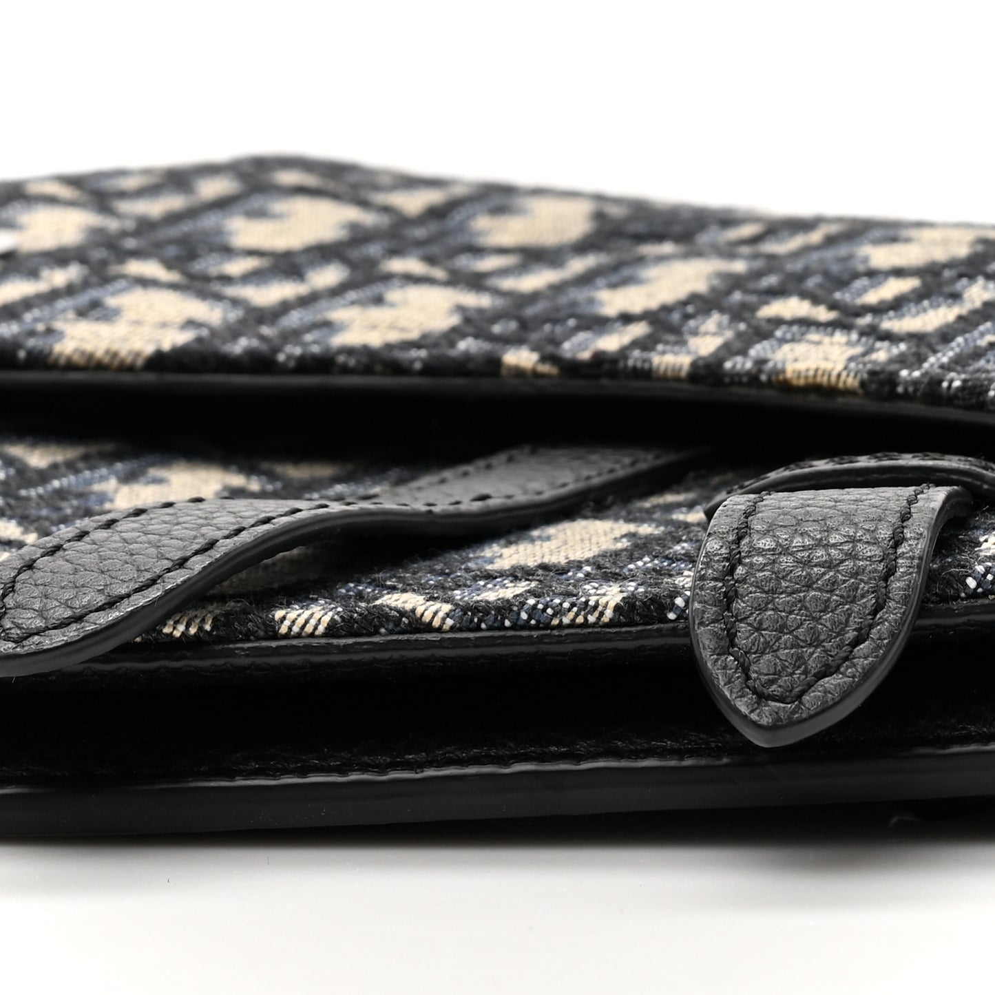 HOMME Oblique Saddle Belt Bag Blue