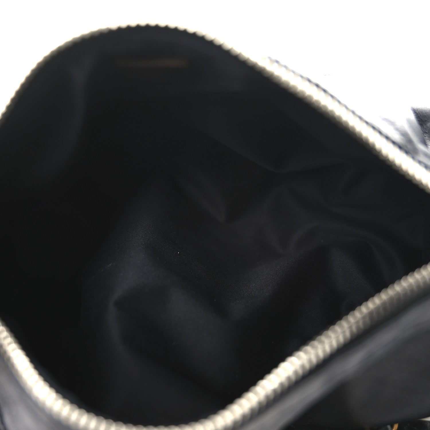 Chanel Lambskin Quilted  Bowling Bag Black 5 of 10