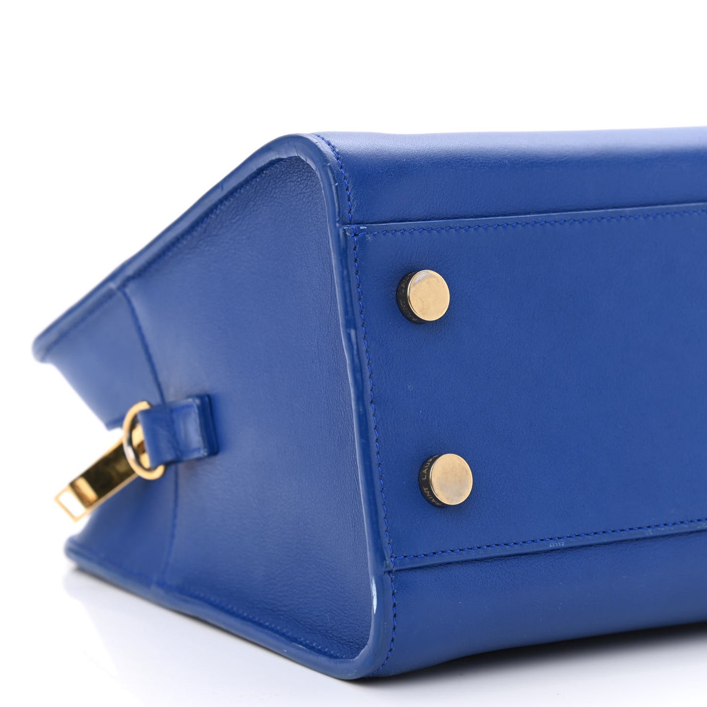 Calfskin Monogram Baby Cabas Blue