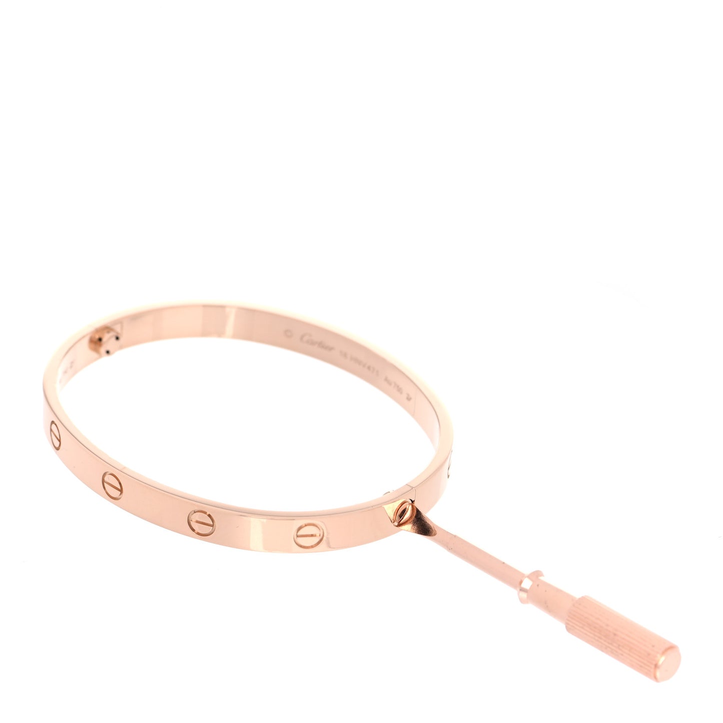 18K Pink Gold LOVE Bracelet 18