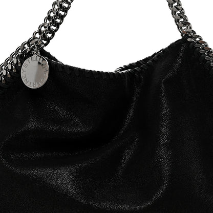 Stella McCartney Shaggy Deer Falabella Fold Over Tote Black 7 of 9