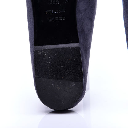 Hermes Suede Goatskin Fur Roxane Mules 38.5 13 of 13