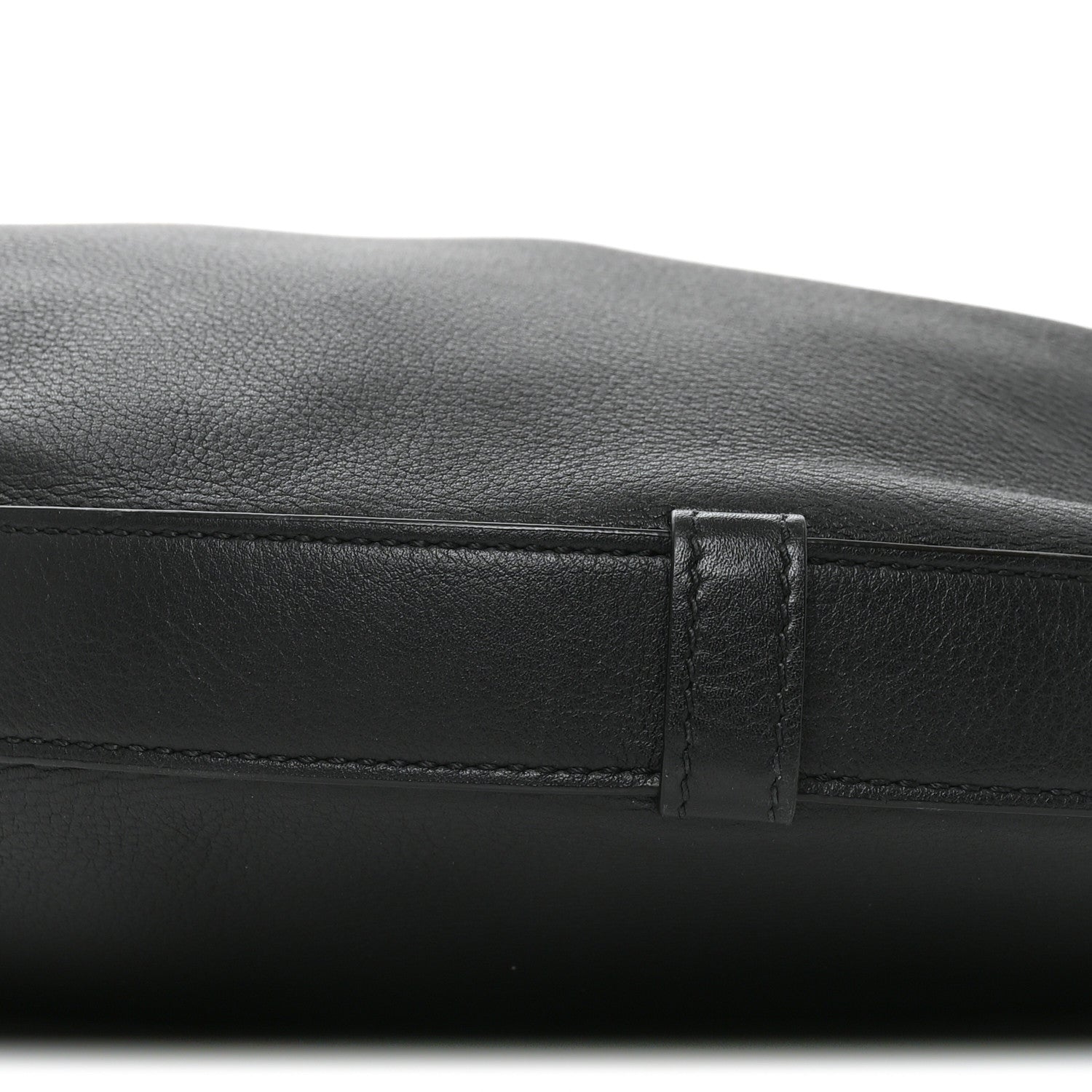 Celine Supple Calfskin Medium Strap Leandre Shoulder Bag Black 9 of 9