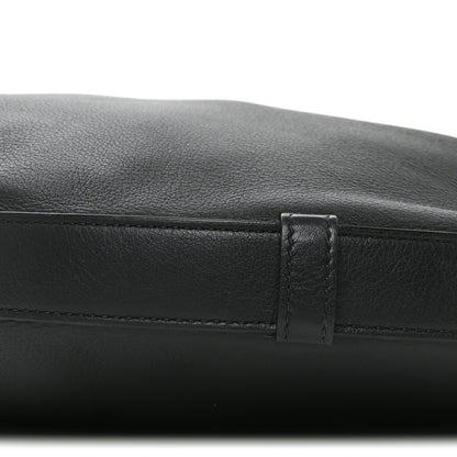 Celine Supple Calfskin Medium Strap Leandre Shoulder Bag Black 9 of 9