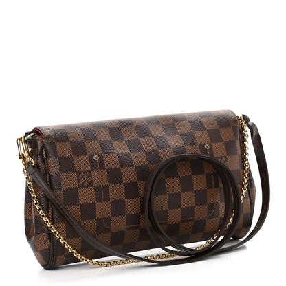 Louis Vuitton Damier Ebene Favorite MM 3 of 17