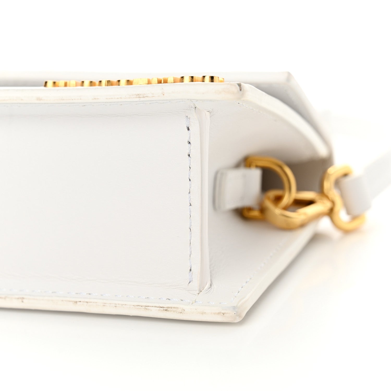 Jacquemus Smooth Calfskin Le Chiquito Long White 9 of 15