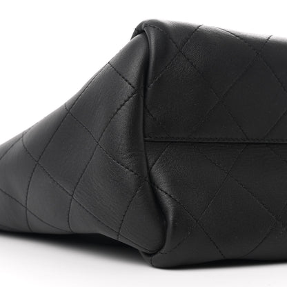 Chanel Caviar Stitched Large Lady Coco Shopping Tote Black 9 of 10