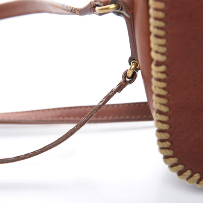 Saint Laurent Calfskin Whipstitch Toy Charlotte Messenger Bag Cognac 15 of 21