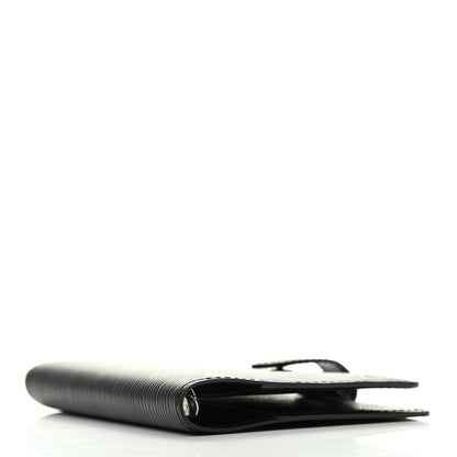 Louis Vuitton Epi Small Ring Agenda Cover Black 4 of 7