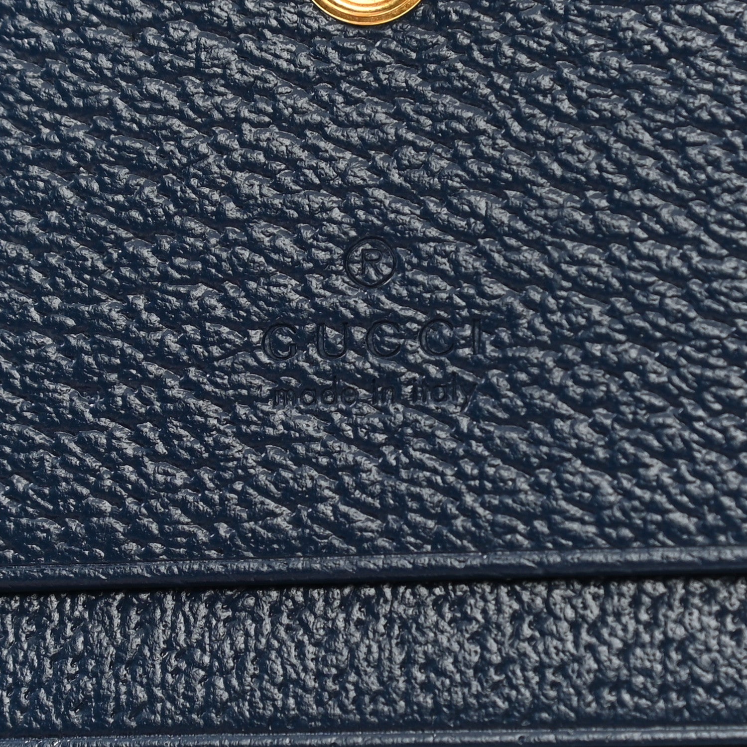 Gucci GG Supreme Kaleidoscope Calfskin Script Logo Gucci 100 Card Case Wallet Blue Orange Multicolor Blue Agata 7 of 9