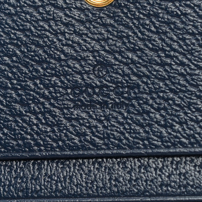 Gucci GG Supreme Kaleidoscope Calfskin Script Logo Gucci 100 Card Case Wallet Blue Orange Multicolor Blue Agata 7 of 9