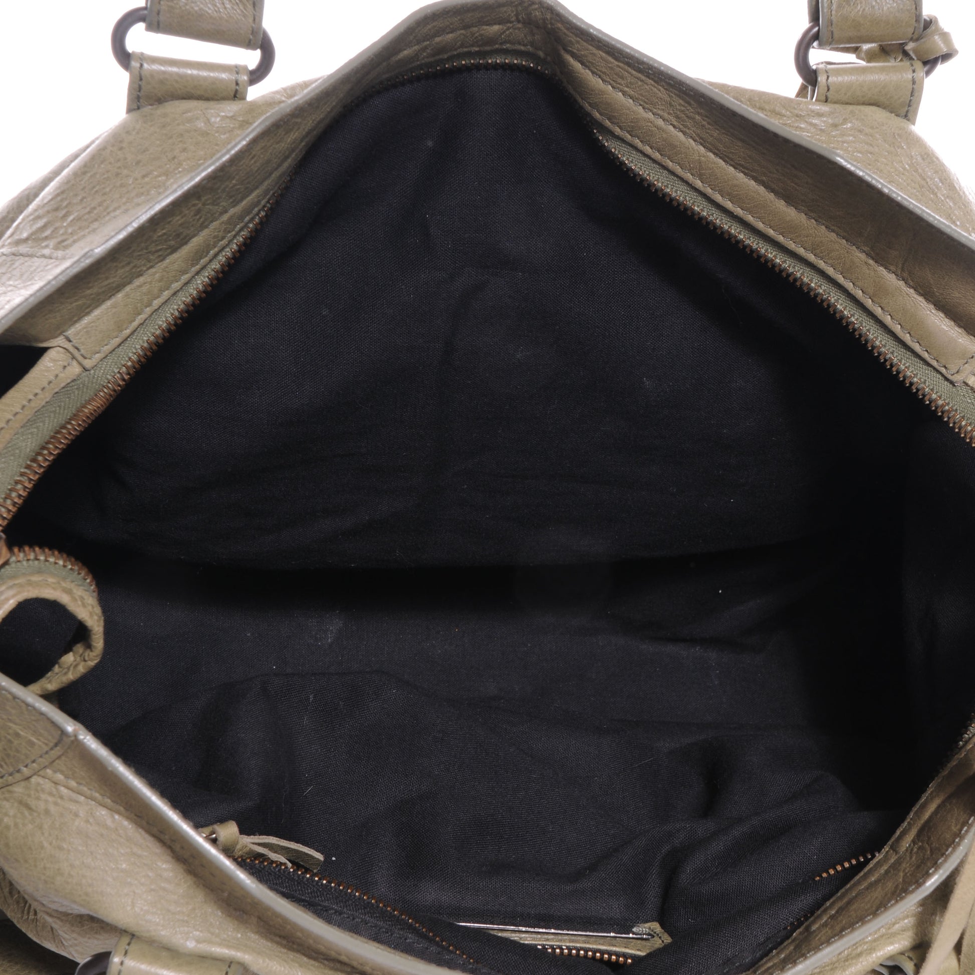 Balenciaga Agneau City Vert Militaire 5 of 9