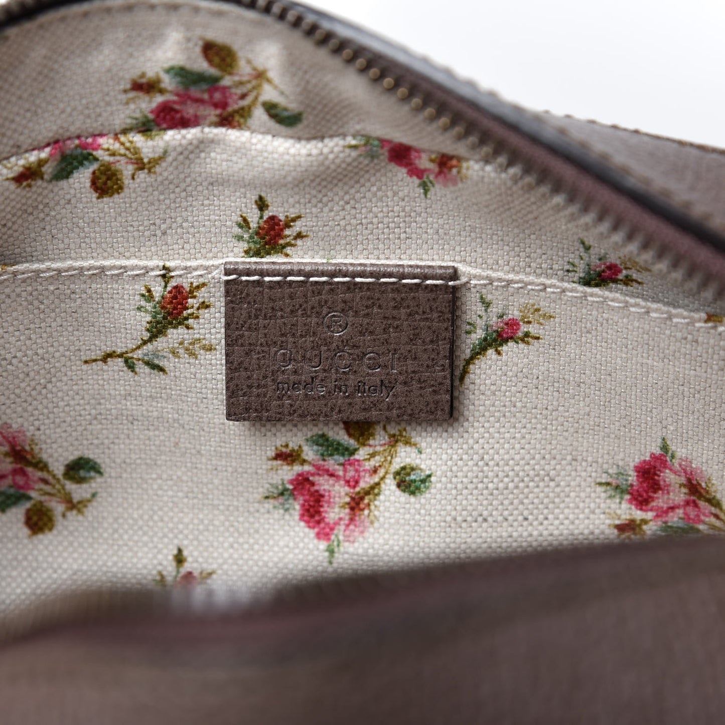 GG Supreme Monogram Web Neo Vintage Shoulder Bag Beige New Acero Crop