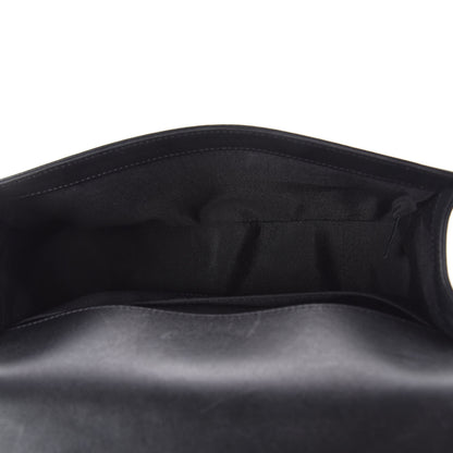 Chanel Lambskin Cotton Woven Medium Boy Flap Black 6 of 13