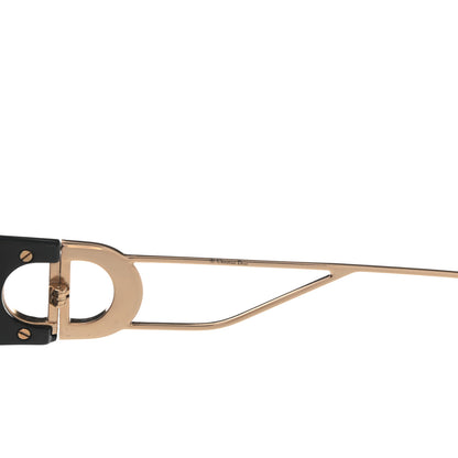 Christian Dior Acetate Square 30 Montaigne 2 Sunglasses Black Gold 5 of 7