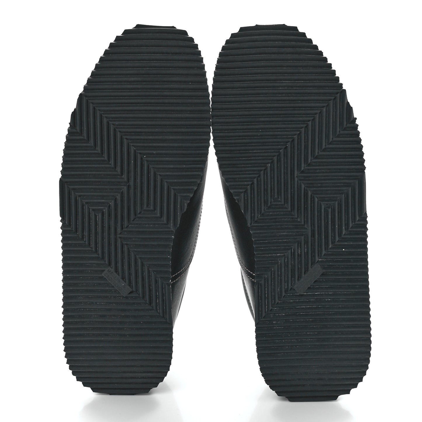 Calfskin Womens Quick Sneakers 38.5 Black