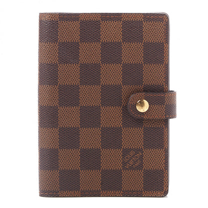 Louis Vuitton Damier Ebene Small Ring Agenda Cover 1 of 7