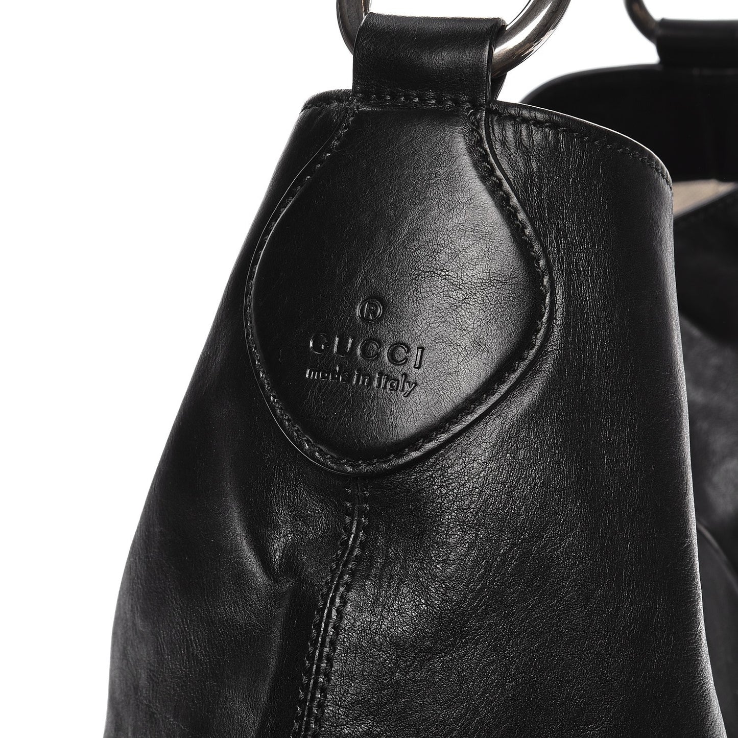 Soft Calfskin Icon Hobo Black