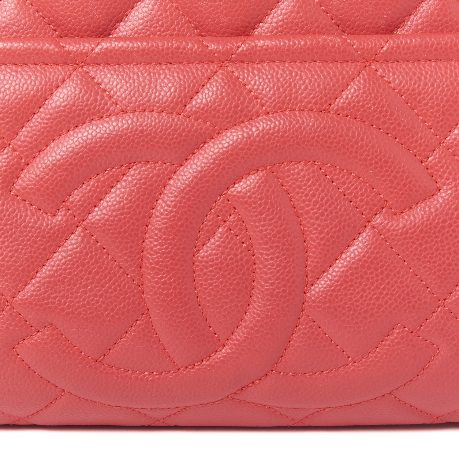 Chanel Caviar Quilted Timeless CC Soft Tote Pink 8 of 10