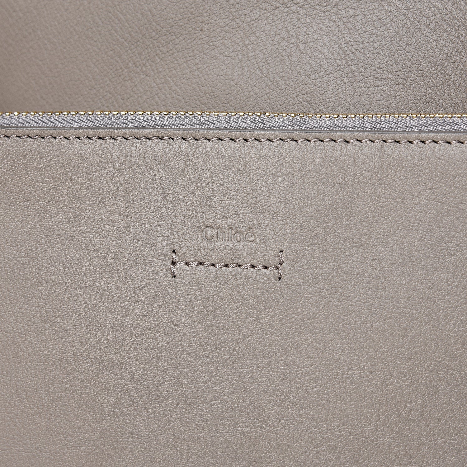 Chloe Smooth Calfskin Medium Vick Tote Motty Grey 9 of 9