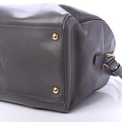 Saint Laurent Calfskin Classic Duffle 12 Earth 8 of 14